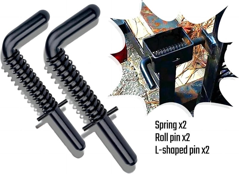 DUODUO Trailer Door Spring Lock Repair Kit 819T, Compatible with 4X8NG 5XI0LGW2K 6X8GW13 7X16HDLAND, for Van Trailer, Trailer Door Pins, Trailer Door Locks (2 pcs) - Image 3